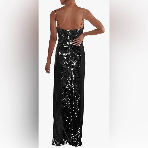 AIDAN MATTOX Womens Sleeveless Sweetheart Neckline Full-Length Formal dress Sz 0 - Picture 10 of 11